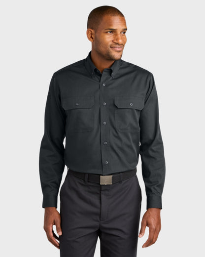 CornerStone® Long Sleeve Select Ripstop Shirt