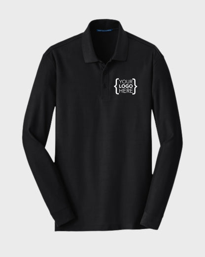 Port Authority® Long Sleeve Core Classic Pique Polo