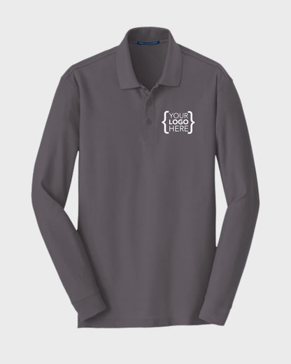 Port Authority® Long Sleeve Core Classic Pique Polo