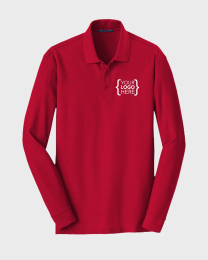 Port Authority® Long Sleeve Core Classic Pique Polo