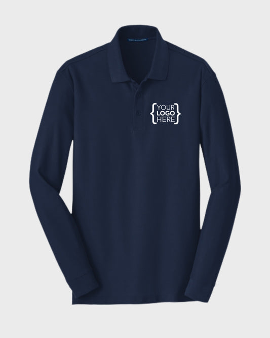 Port Authority® Long Sleeve Core Classic Pique Polo