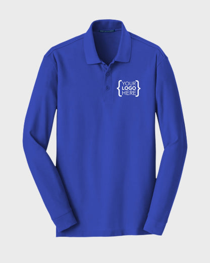 Port Authority® Long Sleeve Core Classic Pique Polo
