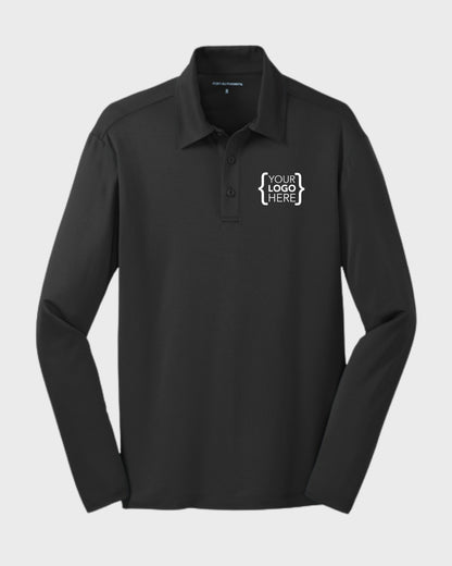 Port Authority® Silk Touch™ Performance Long Sleeve Polo
