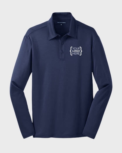Port Authority® Silk Touch™ Performance Long Sleeve Polo