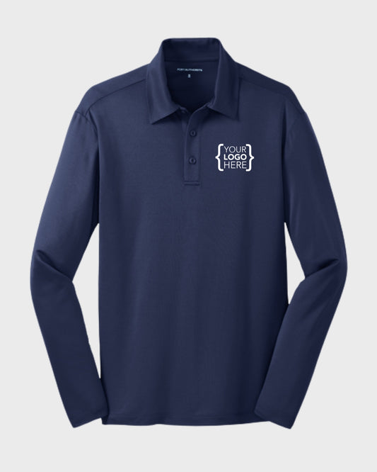 Port Authority® Silk Touch™ Performance Long Sleeve Polo