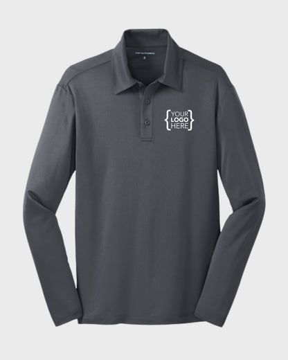 Port Authority® Silk Touch™ Performance Long Sleeve Polo