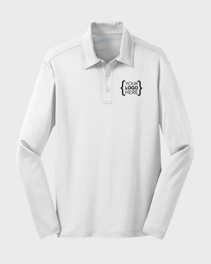 Port Authority® Silk Touch™ Performance Long Sleeve Polo