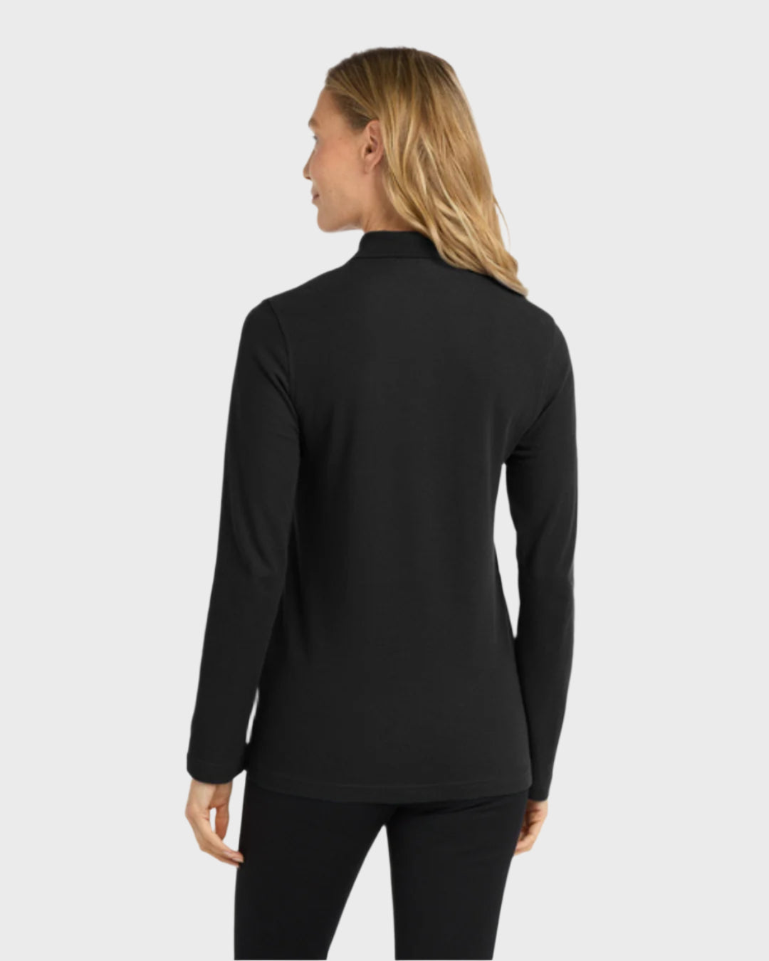 Port Authority® Women's Silk Touch™ Long Sleeve Polo