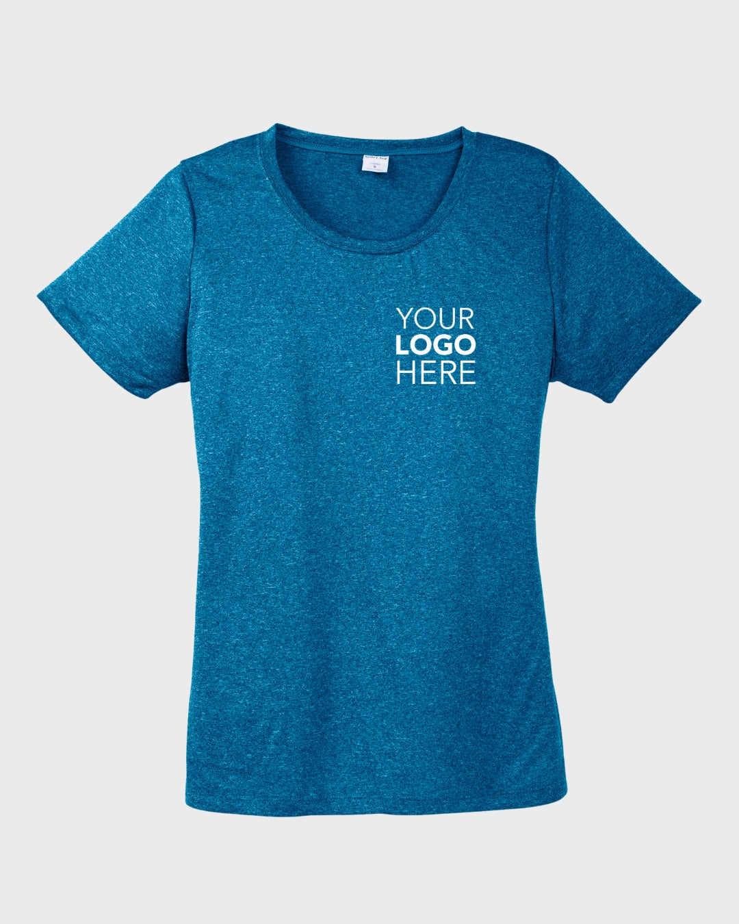 Sport-Tek® Women's Heather Contender™ Scoop Neck Tee