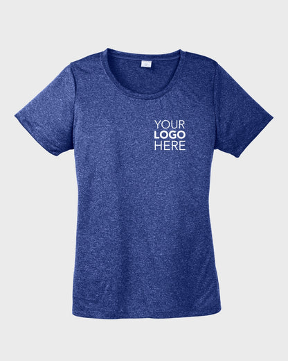 Sport-Tek® Women's Heather Contender™ Scoop Neck Tee