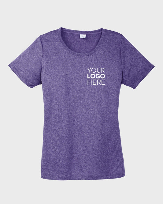Sport-Tek® Women's Heather Contender™ Scoop Neck Tee