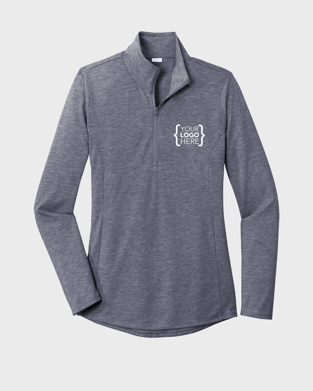 Sport-Tek® Women's PosiCharge® Tri-Blend Wicking 1/4-Zip Pullover