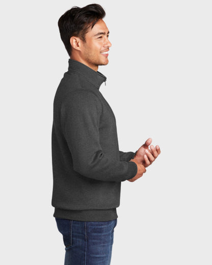 Port & Co™ Core Fleece 1/4-Zip Pullover Sweatshirt