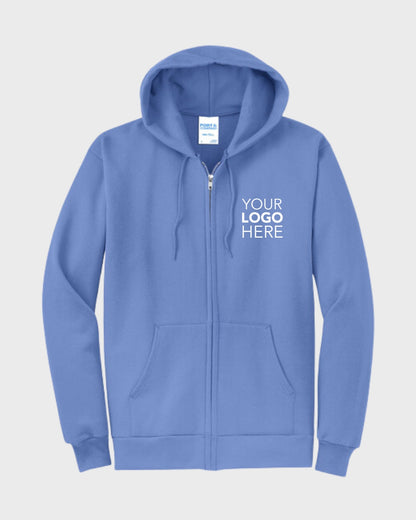 Port & Co™ Core Fleece Full-Zip Hooded Sweatshirt