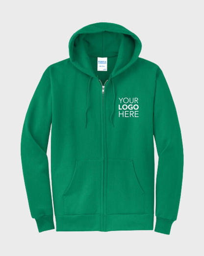 Port & Co™ Core Fleece Full-Zip Hooded Sweatshirt