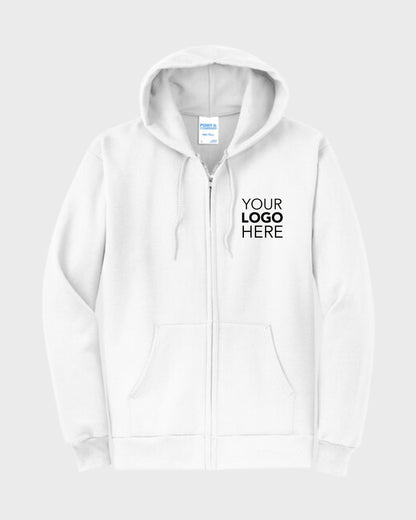 Port & Co™ Core Fleece Full-Zip Hooded Sweatshirt