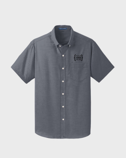 Port Authority® Short Sleeve SuperPro™ Oxford Shirt