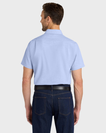 Port Authority® Short Sleeve SuperPro™ Oxford Shirt