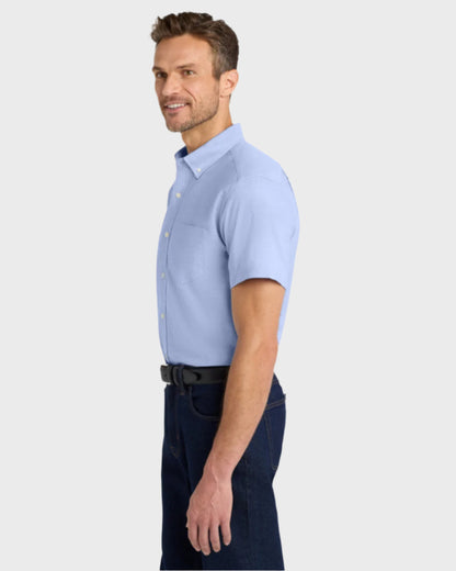 Port Authority® Short Sleeve SuperPro™ Oxford Shirt