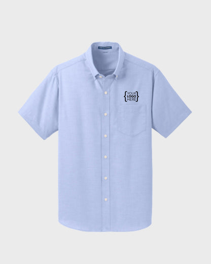 Port Authority® Short Sleeve SuperPro™ Oxford Shirt