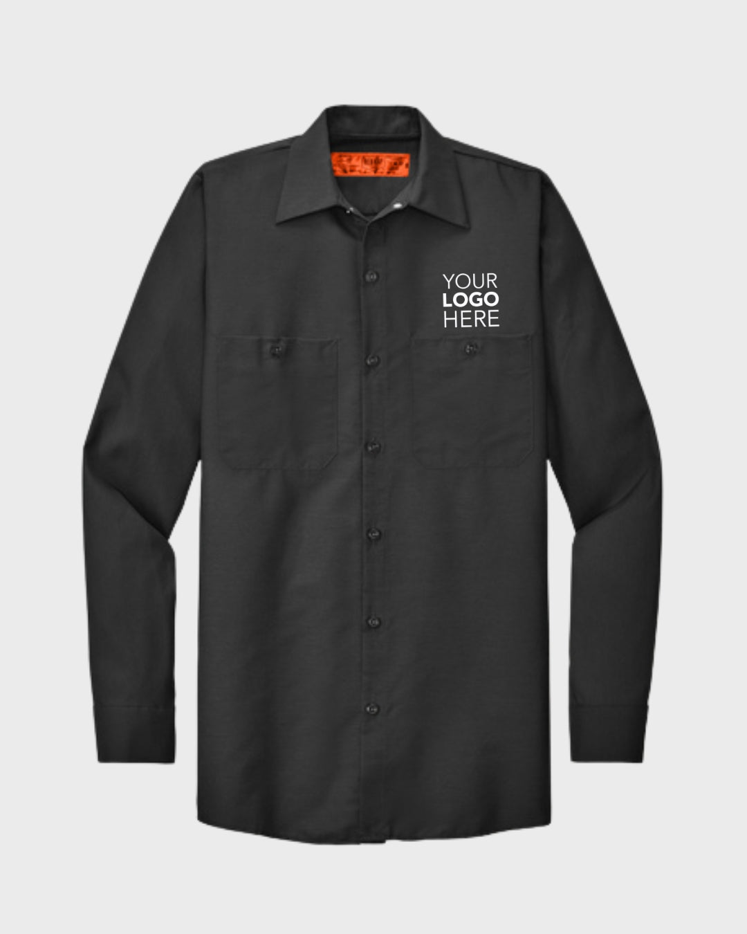 Red Kap® Long Sleeve Industrial Work Shirt