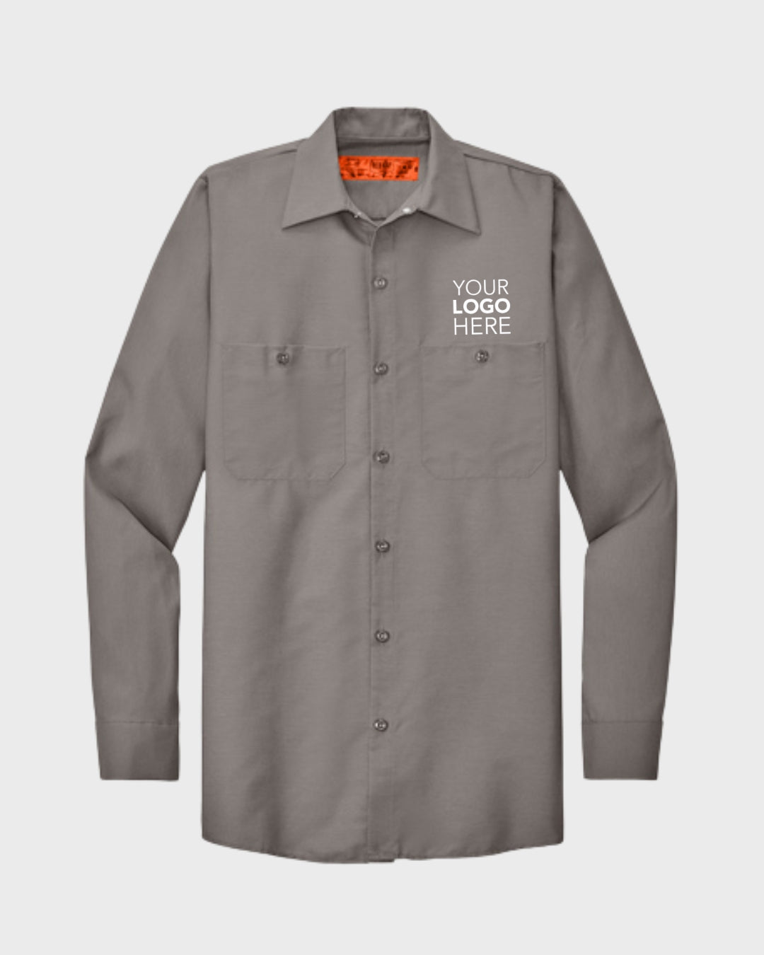 Red Kap® Long Sleeve Industrial Work Shirt