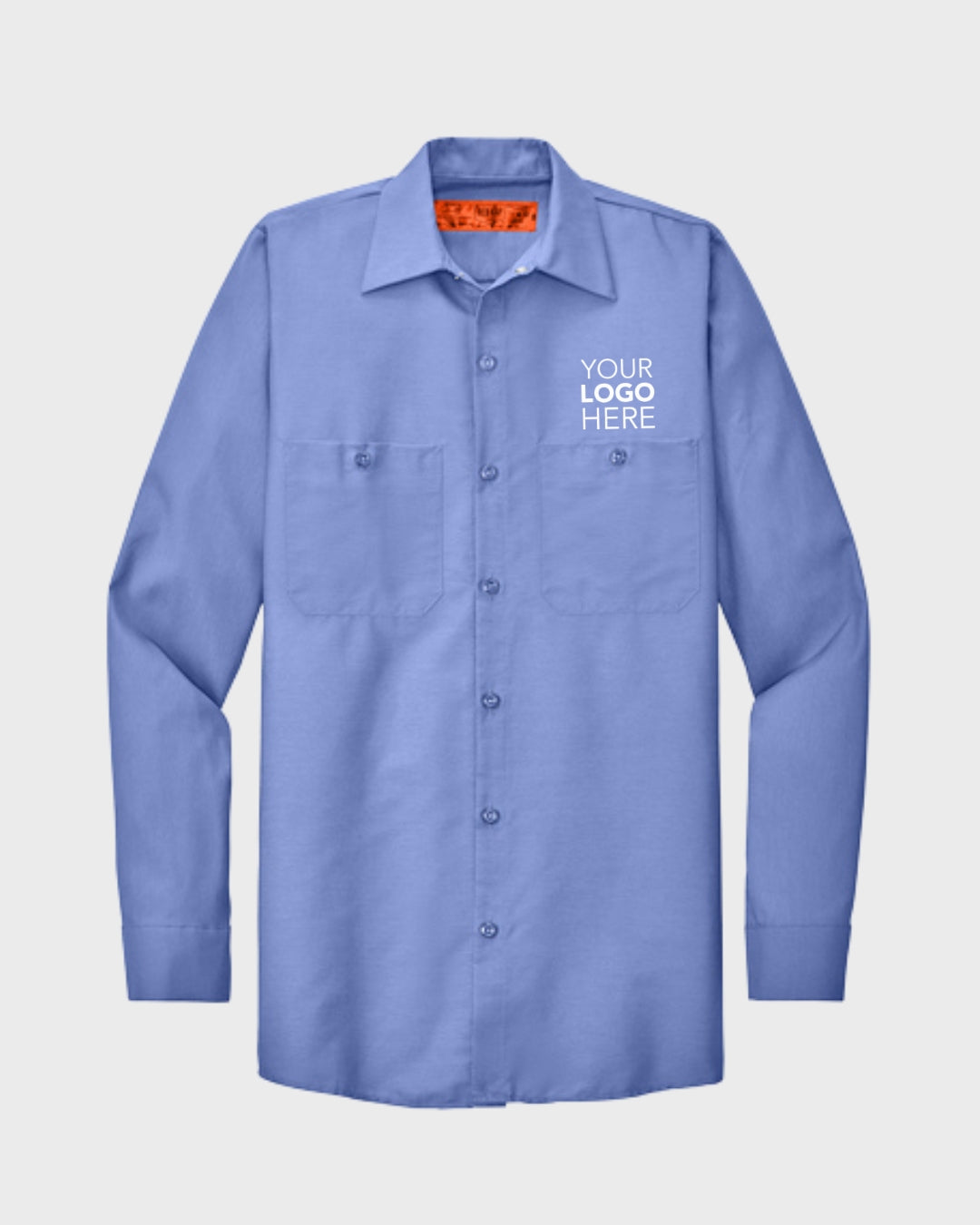 Red Kap® Long Sleeve Industrial Work Shirt