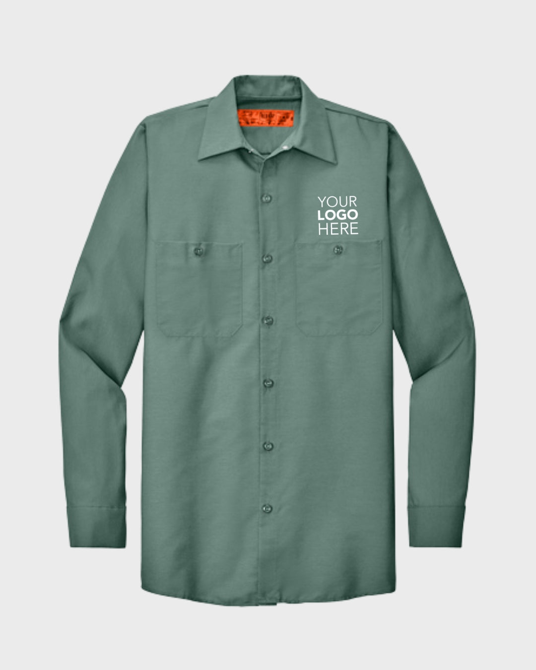 Red Kap® Long Sleeve Industrial Work Shirt