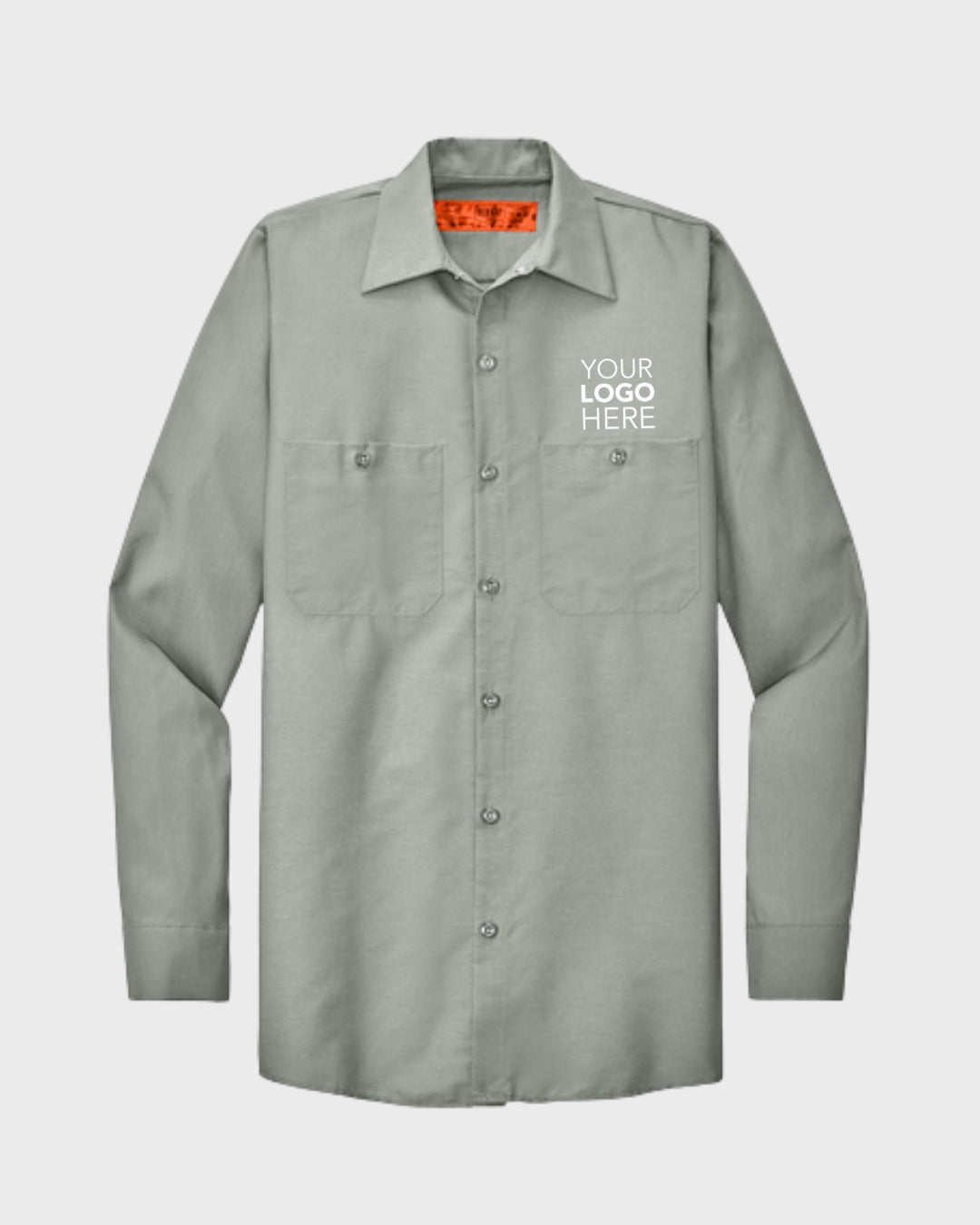 Red Kap® Long Sleeve Industrial Work Shirt