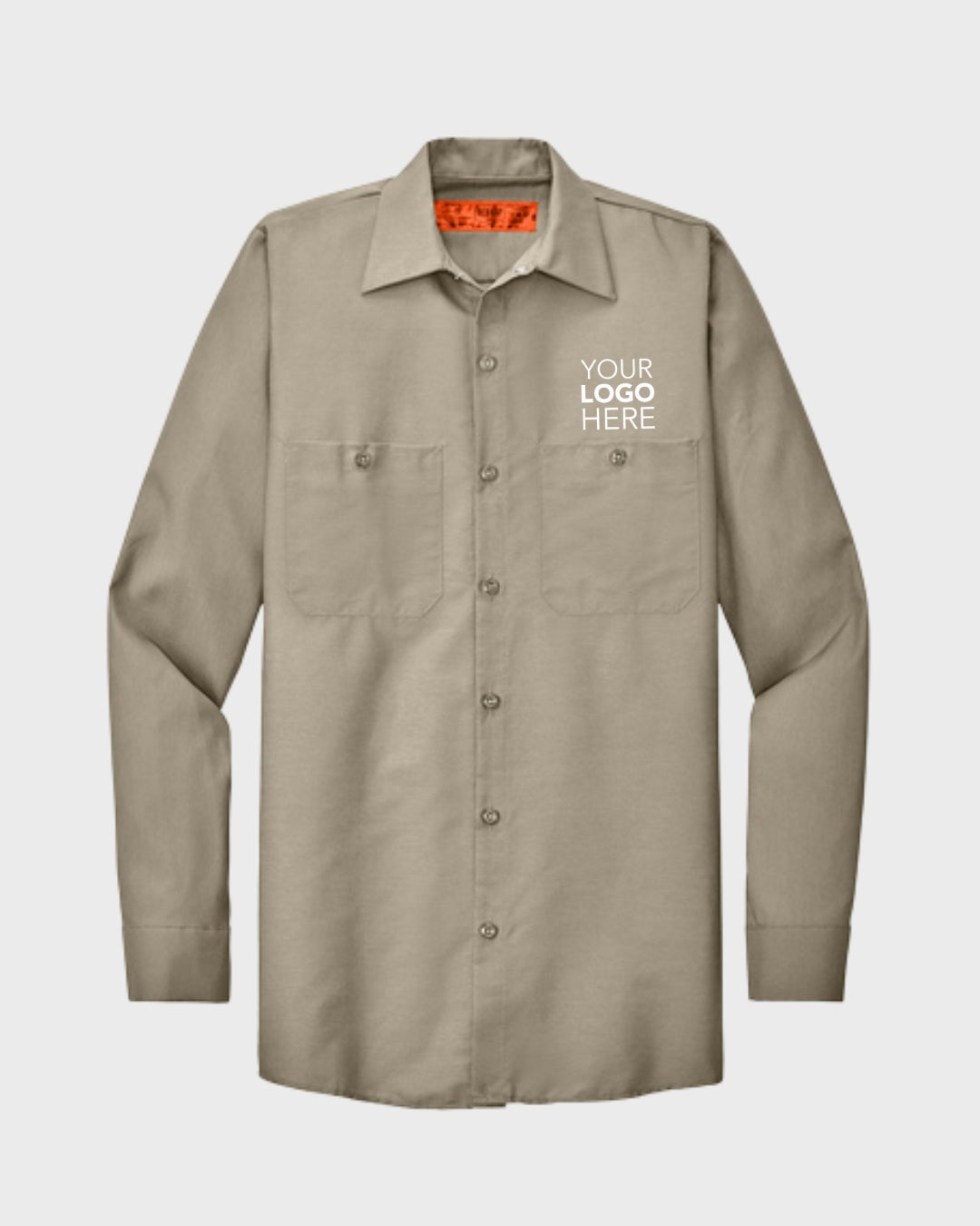 Red Kap® Long Sleeve Industrial Work Shirt