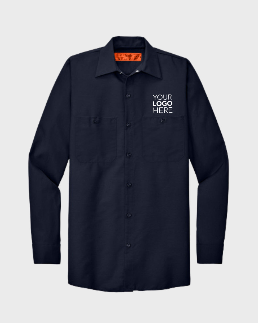 Red Kap® Long Sleeve Industrial Work Shirt