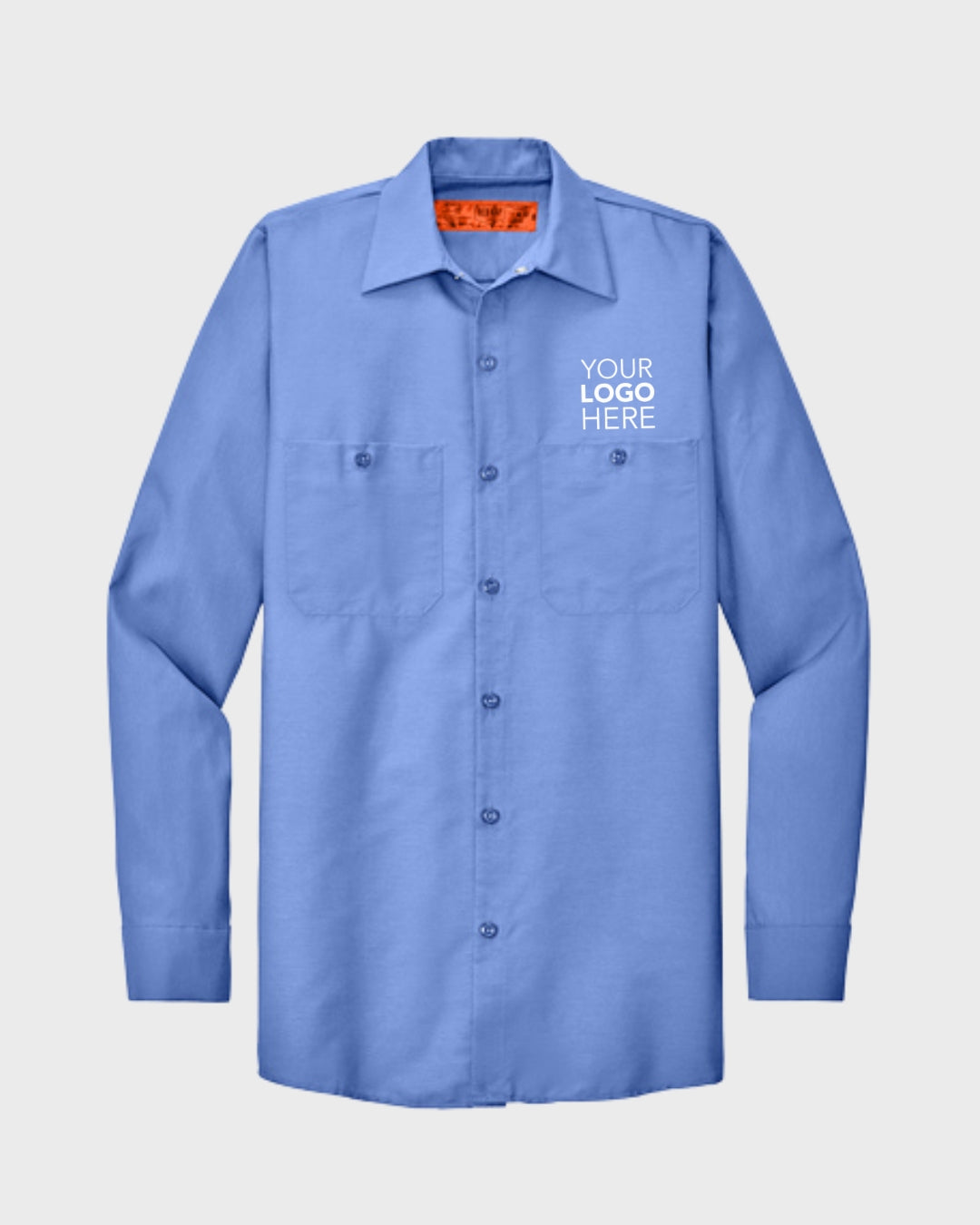 Red Kap® Long Sleeve Industrial Work Shirt