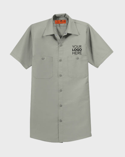 Red Kap® Short Sleeve Industrial Work Shirt