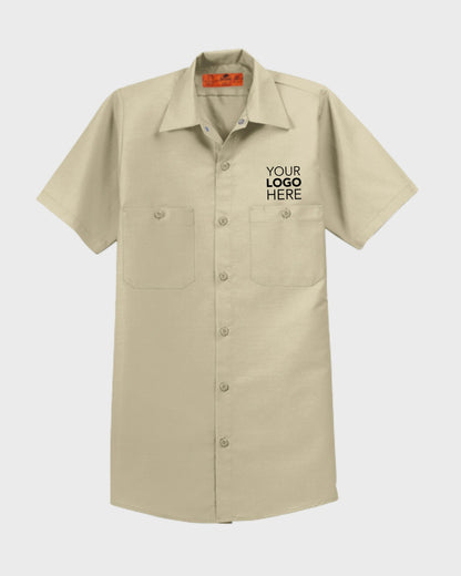 Red Kap® Short Sleeve Industrial Work Shirt