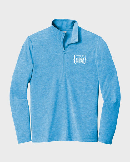 Sport-Tek® PosiCharge® Tri-Blend Wicking 1/4-Zip Pullover