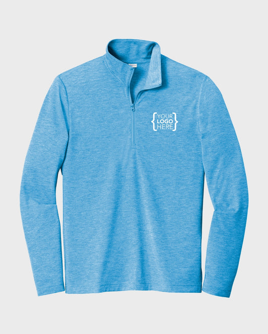 Sport-Tek® PosiCharge® Tri-Blend Wicking 1/4-Zip Pullover