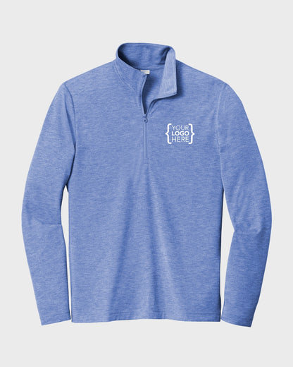 Sport-Tek® PosiCharge® Tri-Blend Wicking 1/4-Zip Pullover