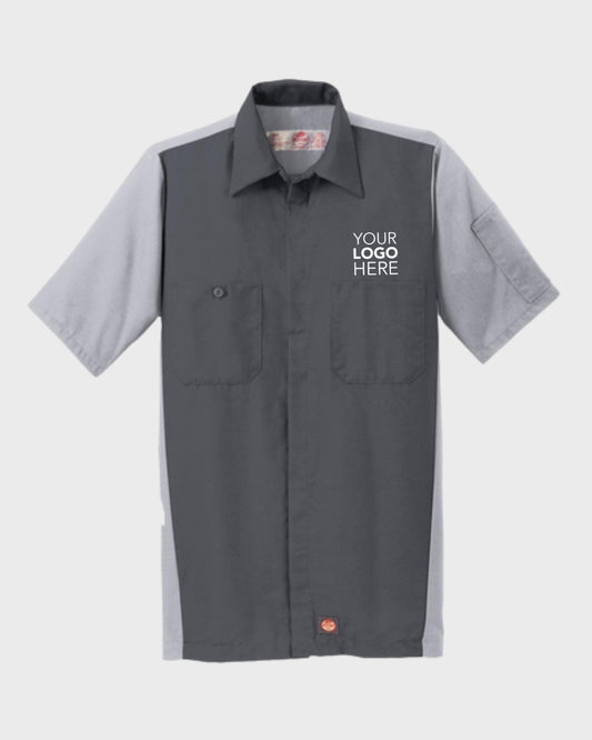 Red Kap® Short Sleeve Ripstop Crew Shirt