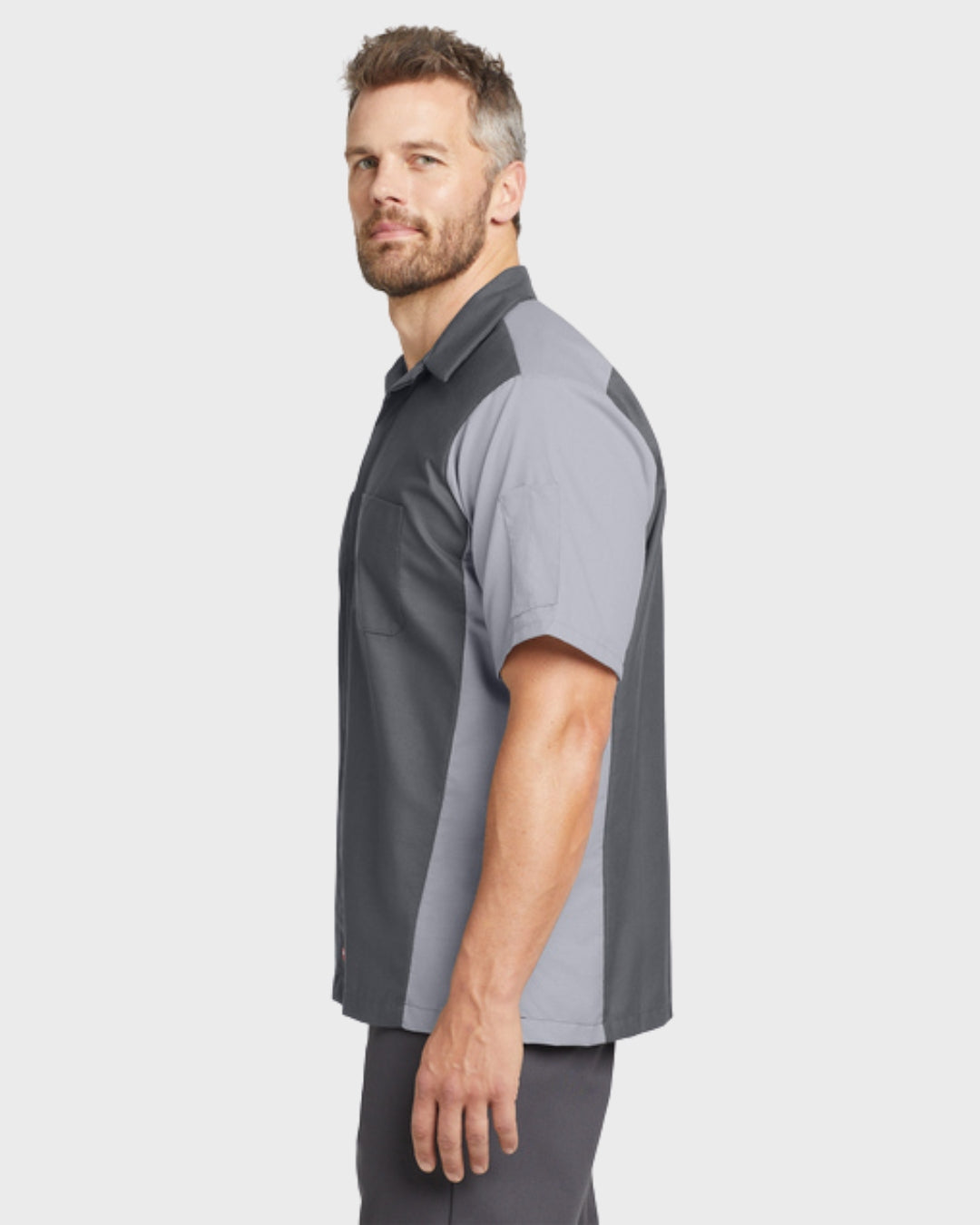 Red Kap® Short Sleeve Ripstop Crew Shirt