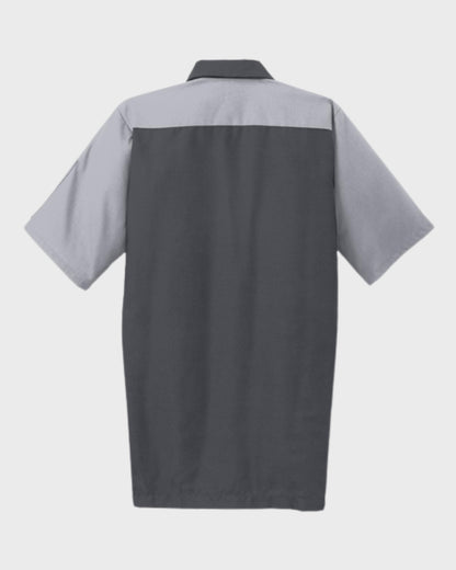 Red Kap® Short Sleeve Ripstop Crew Shirt