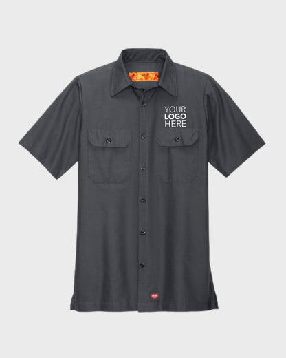 Red Kap® Short Sleeve Solid Ripstop Shirt