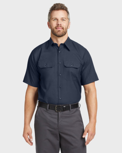 Red Kap® Short Sleeve Solid Ripstop Shirt