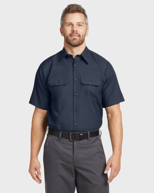 Red Kap® Short Sleeve Solid Ripstop Shirt