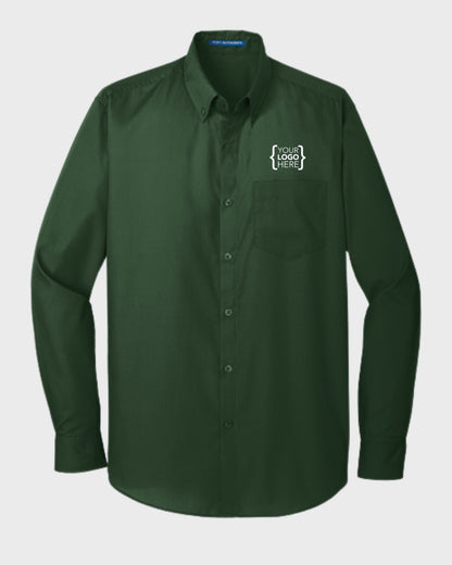 Port Authority® Long Sleeve Carefree Poplin Shirt