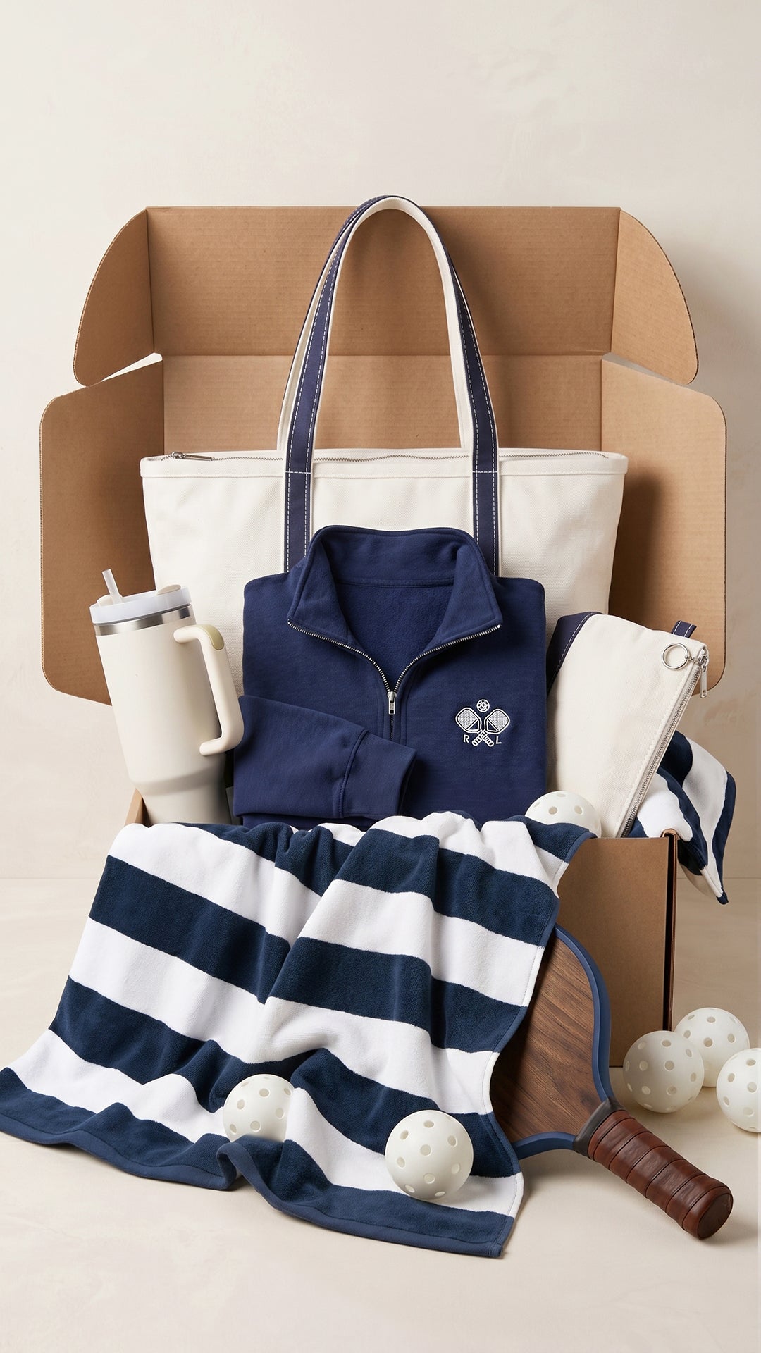 The Court Day Bundle | Custom Embroidered Pickleball Quarter-Zip Set