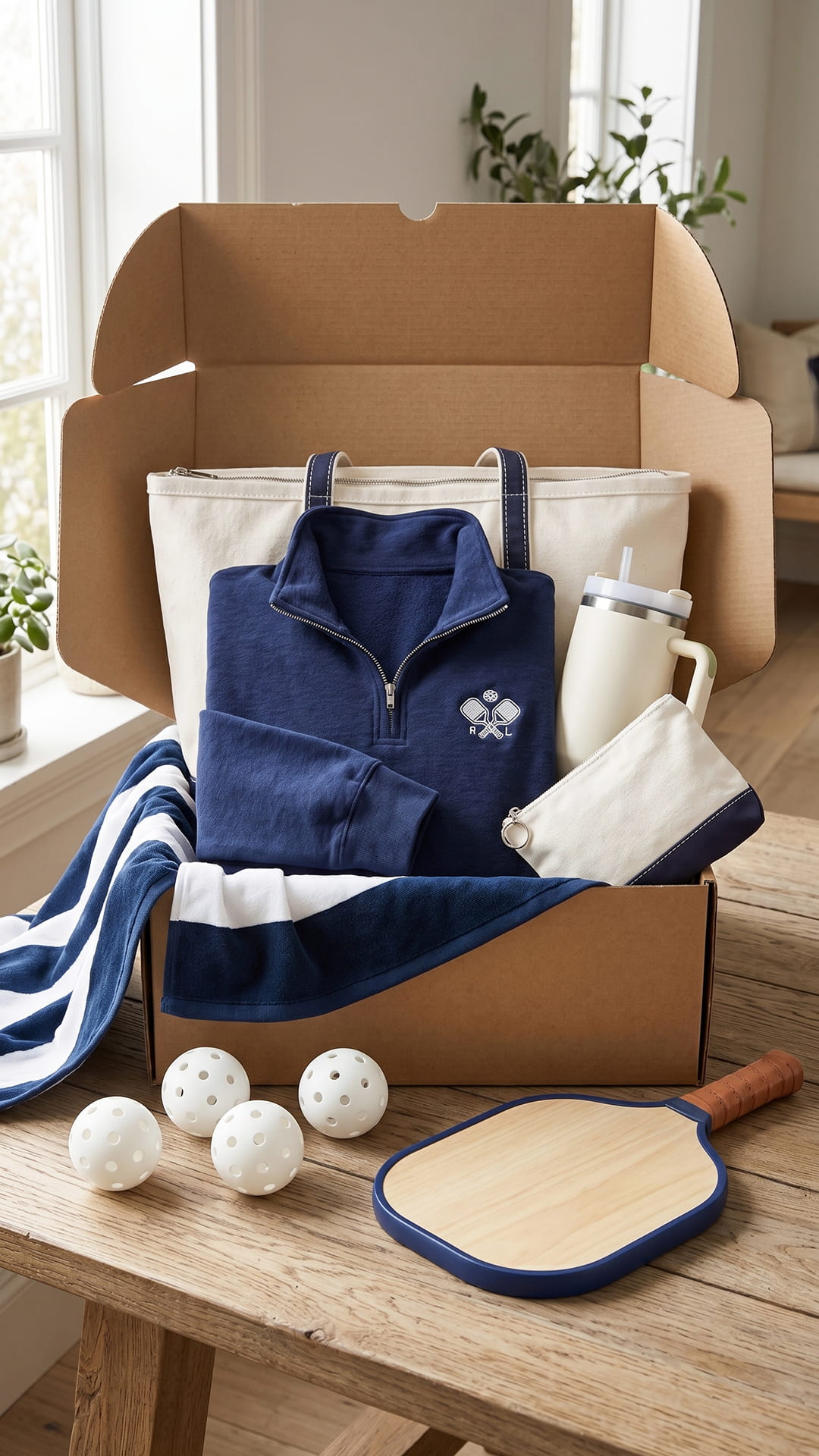 The Court Day Bundle | Custom Embroidered Pickleball Quarter-Zip Set