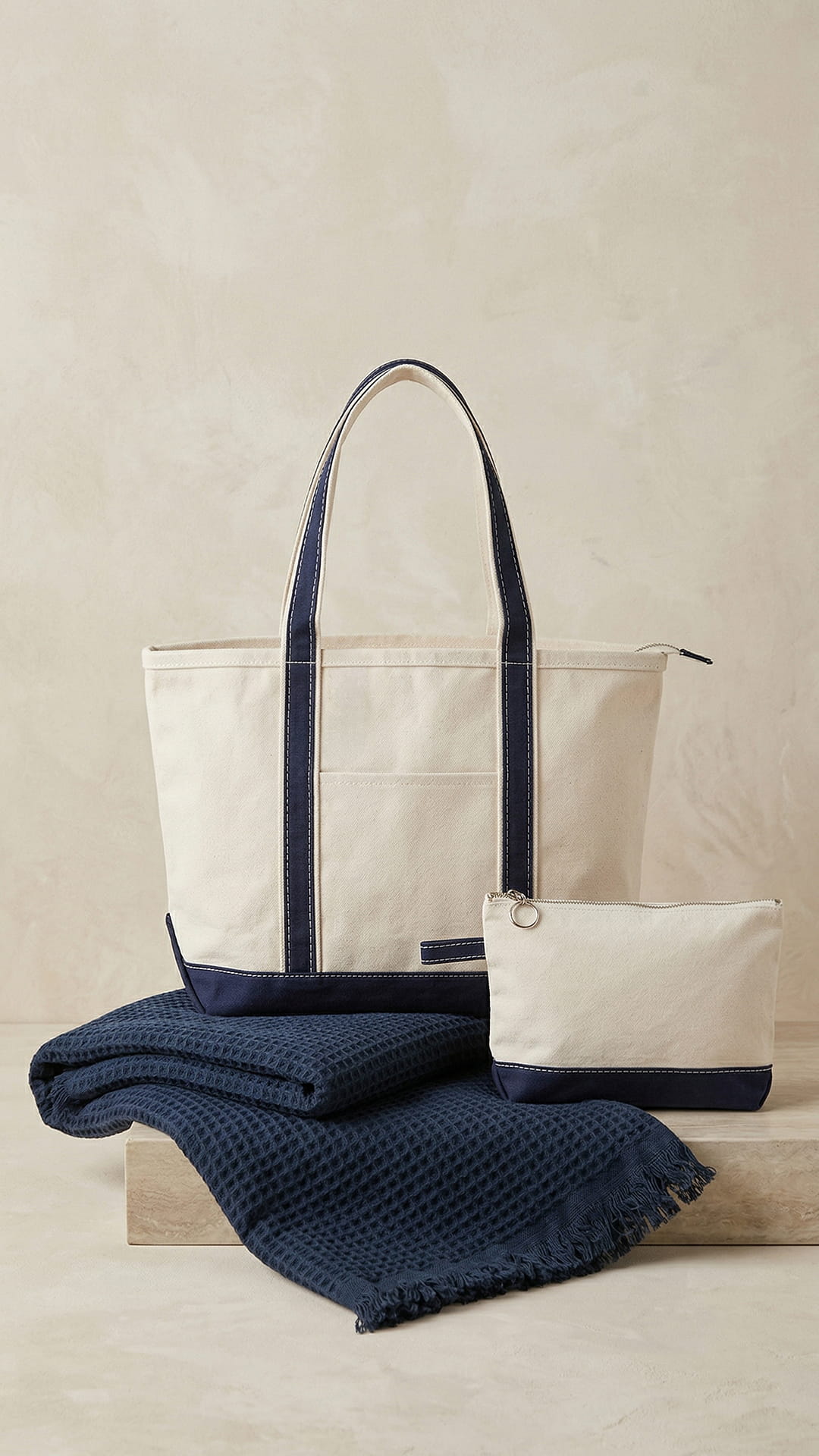 Gift box totes and throw