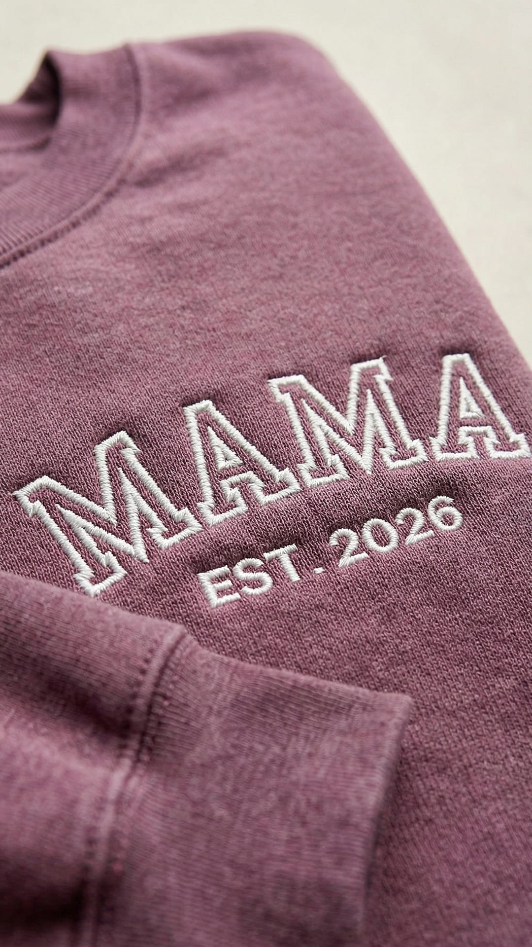 Gift box sweatshirt close-up