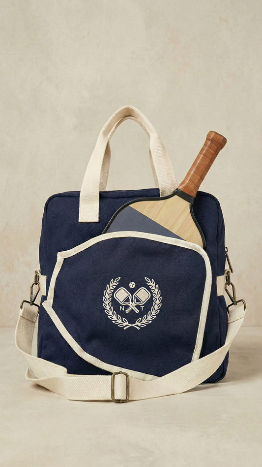 Unisex Heritage Pickleball Bag | Navy