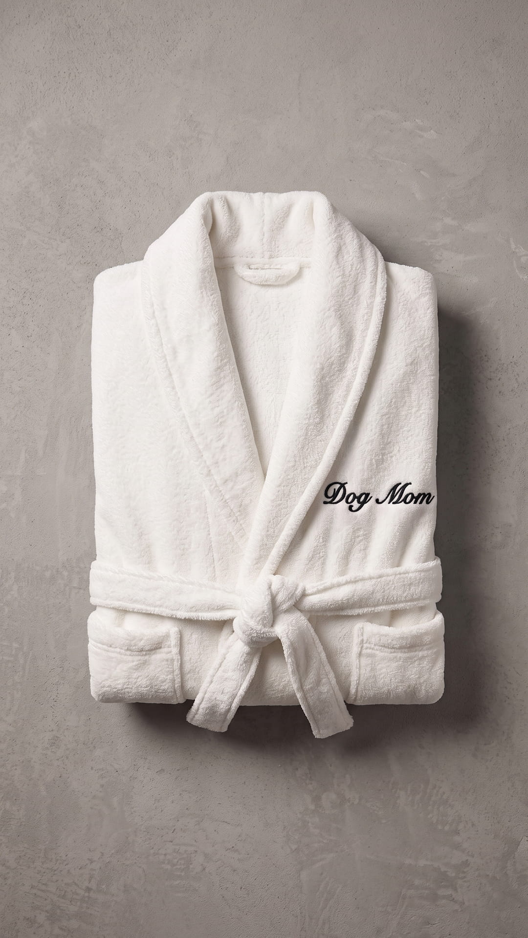Dog Mom & Dog Dad Robe with Blanket Set | Pet Parent Gift